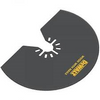 DEWALT 1-1/4 In Oscillating Tool Blade For Wood with Nails (1 Pack)