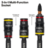 KNECT™ 16-in-1 Impact Rated Hybrid Screwdriver / Nut Driver