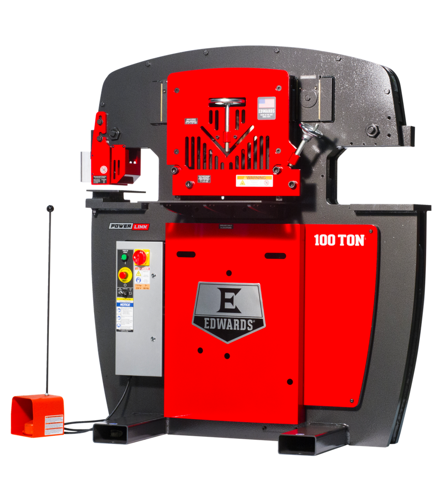 100 Ton Ironworker 380V, 3Ph, 50Hz with PowerLink