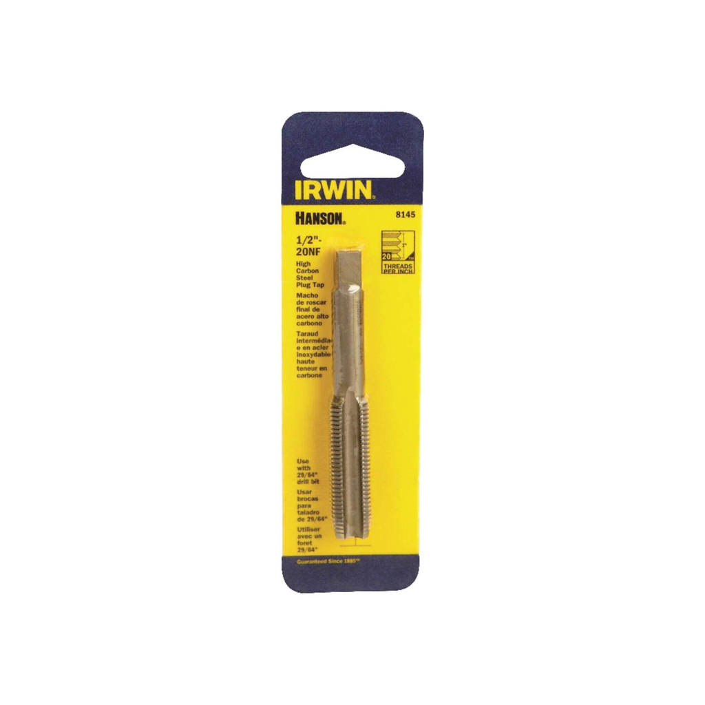 IRWIN TAP 1/2"-20NF PLUG  (P/N 8145)