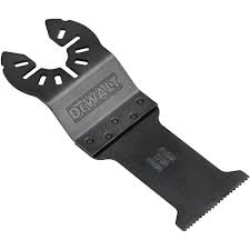DEWALT 1-1/4 In Titanium Oscillating Tool Blade For Wood with Nails (1 Pack)