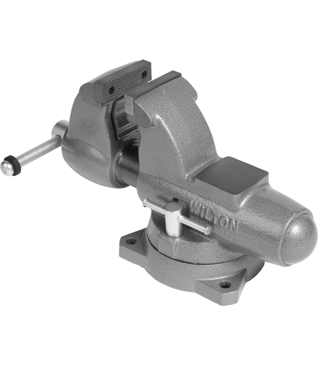 WILTON C0, Combination Pipe And Bench 3-1/2" Jaw Round Channel Vise with Swivel Base