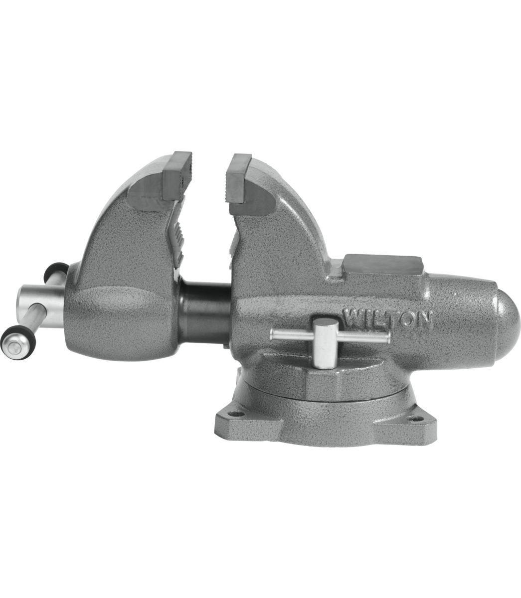 WILTON C0, Combination Pipe And Bench 3-1/2" Jaw Round Channel Vise with Swivel Base