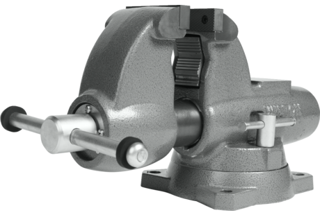 WILTON C0, Combination Pipe And Bench 3-1/2" Jaw Round Channel Vise with Swivel Base