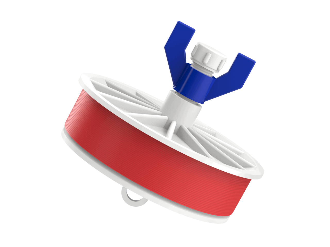 CAL AM KWIKIE PLUGS KWIKIE HOLLOW STEM EXPANDABLE PLUG 6", WING NUT