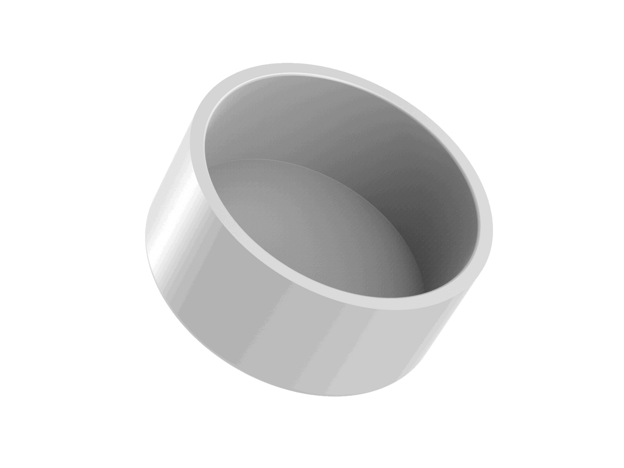 CAL AM PVC CAPS CAP PVC SCH. 40 4"