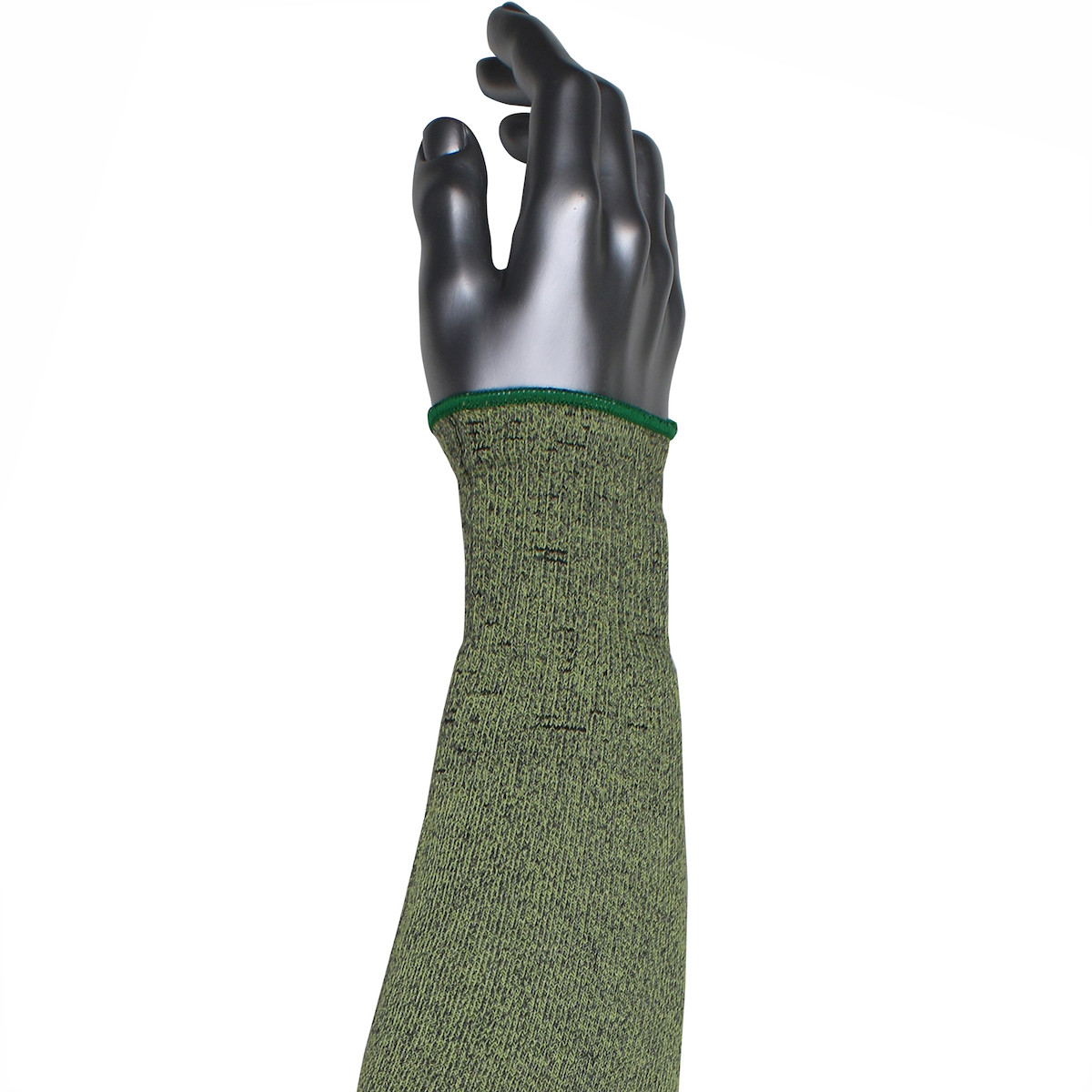 Kut Gard® S13ATAFR/4HA-EW-ES6  Cut Resistant Sleeve, Size 22", Green, ANSI A4