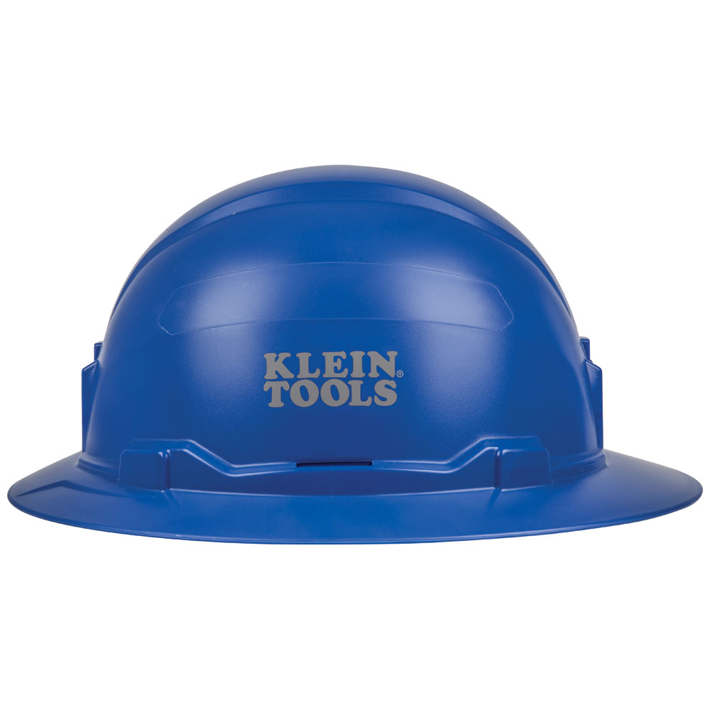 Klein Hard Hat, Non-Vented, Full Brim , Blue