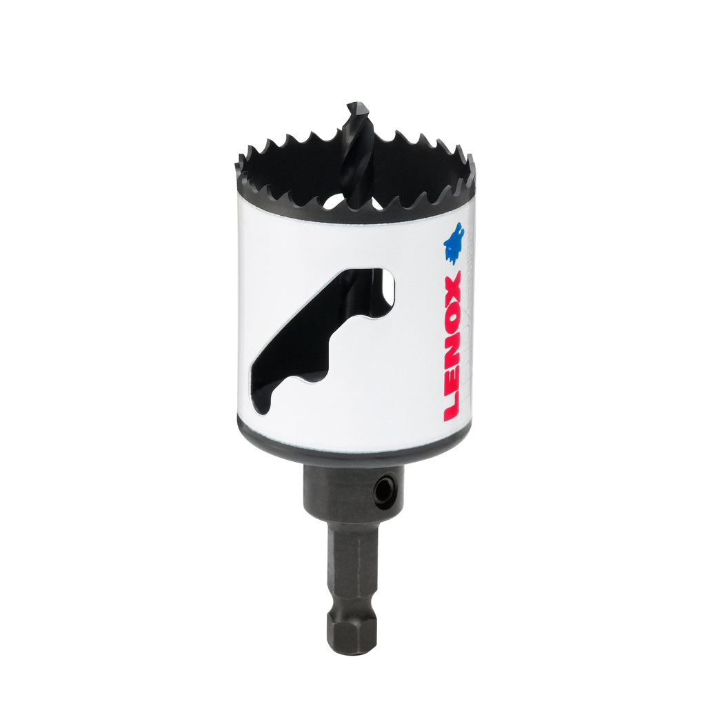 LENOX Tools Hole Saw With Arbor, Speed Slot, 1-3/4-Inch
