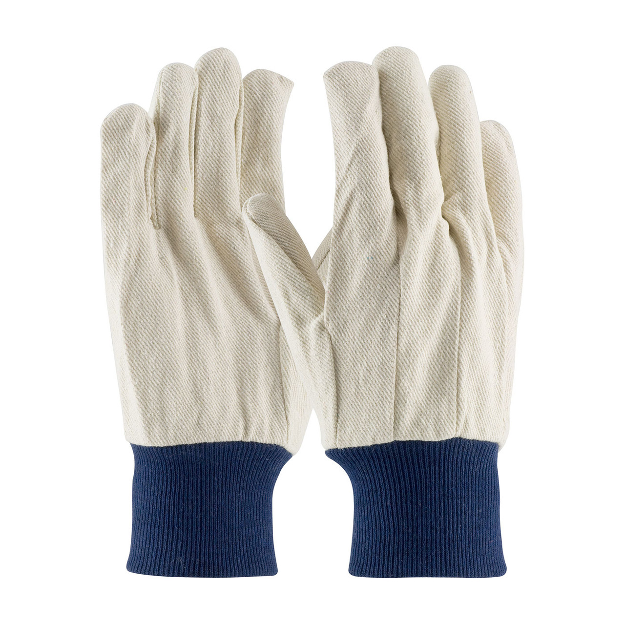 PIP® 710BKWK 10oz Fabric Work Gloves, Size MENS, Natural