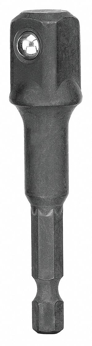 DEWALT Impact Ready 1/4 In. Hex Shank To 1/2 In. Socket Adapter