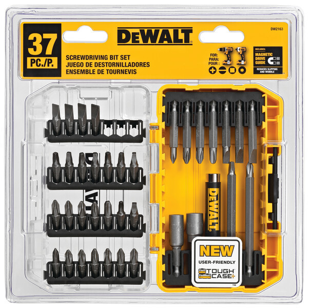 DEWALT 37-Piece Screwdriving Set With Tough Case