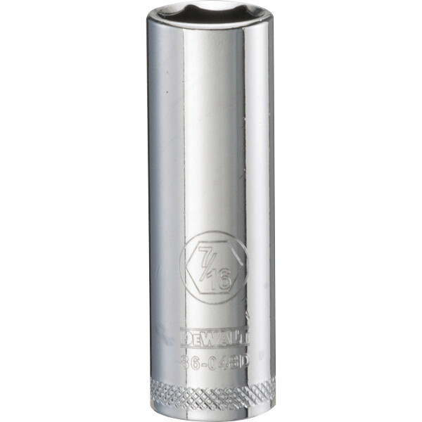 DEWALT 001Pc 14Dr Deep Socket-06Pt-7/16