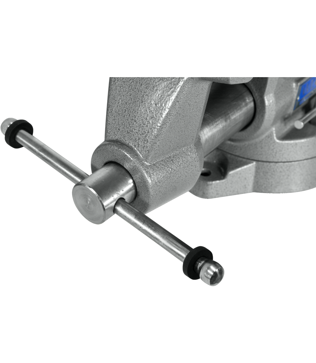 WILTON 855M, Mechanics Pro 5-1/2" Jaw Width, Round Channel Vise with Swivel Base