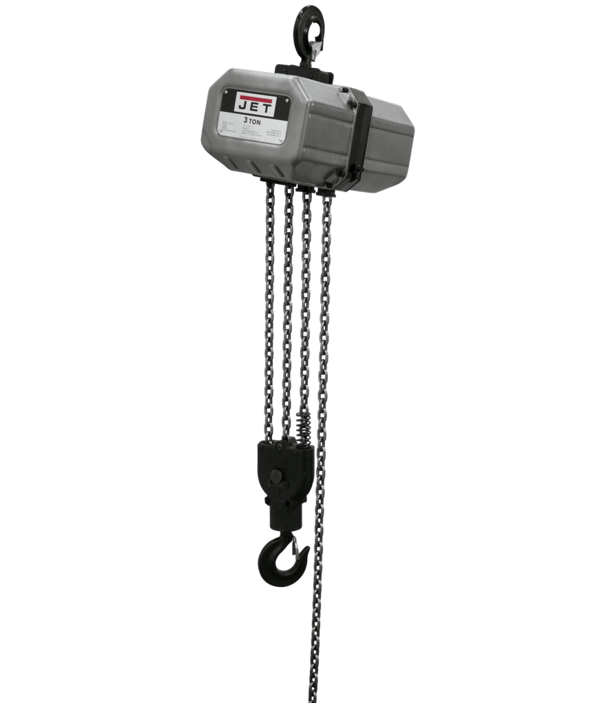 3SS-1C-15, 3-Ton Electric Chain Hoist 1-Phase 15' Lift