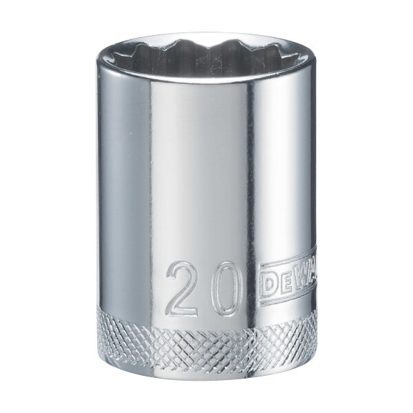 DEWALT 001Pc 12Dr Socket-12Pt-20