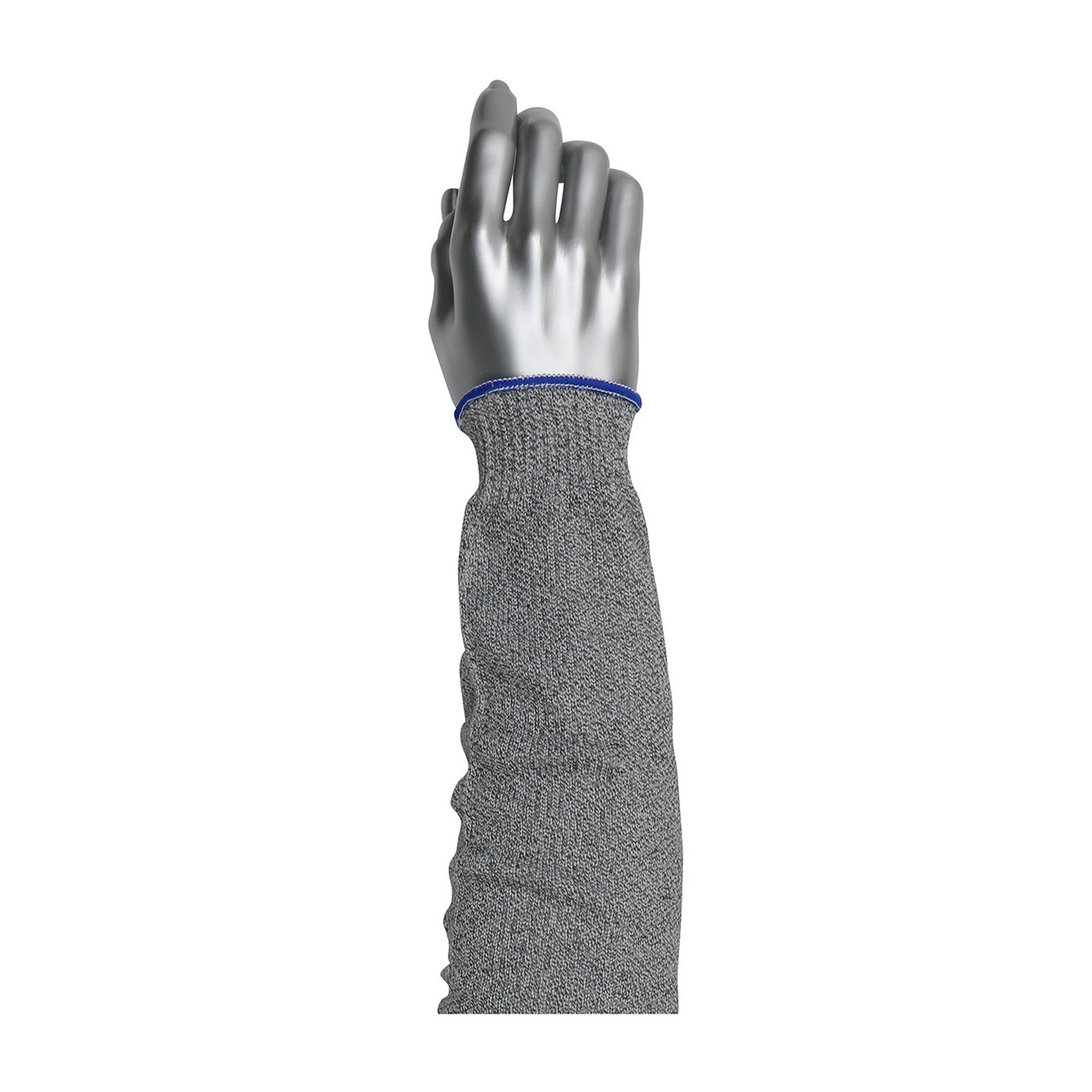Claw Cover® 20-DA40  Cut Resistant Sleeve, Size 21", Gray, ANSI A6
