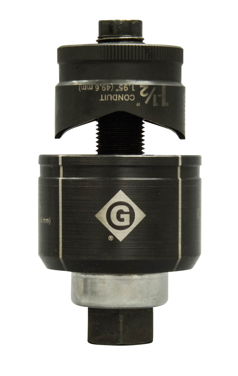 GREENLEE 1-1/2" Conduit Size Standard Round Manual Knockout Set