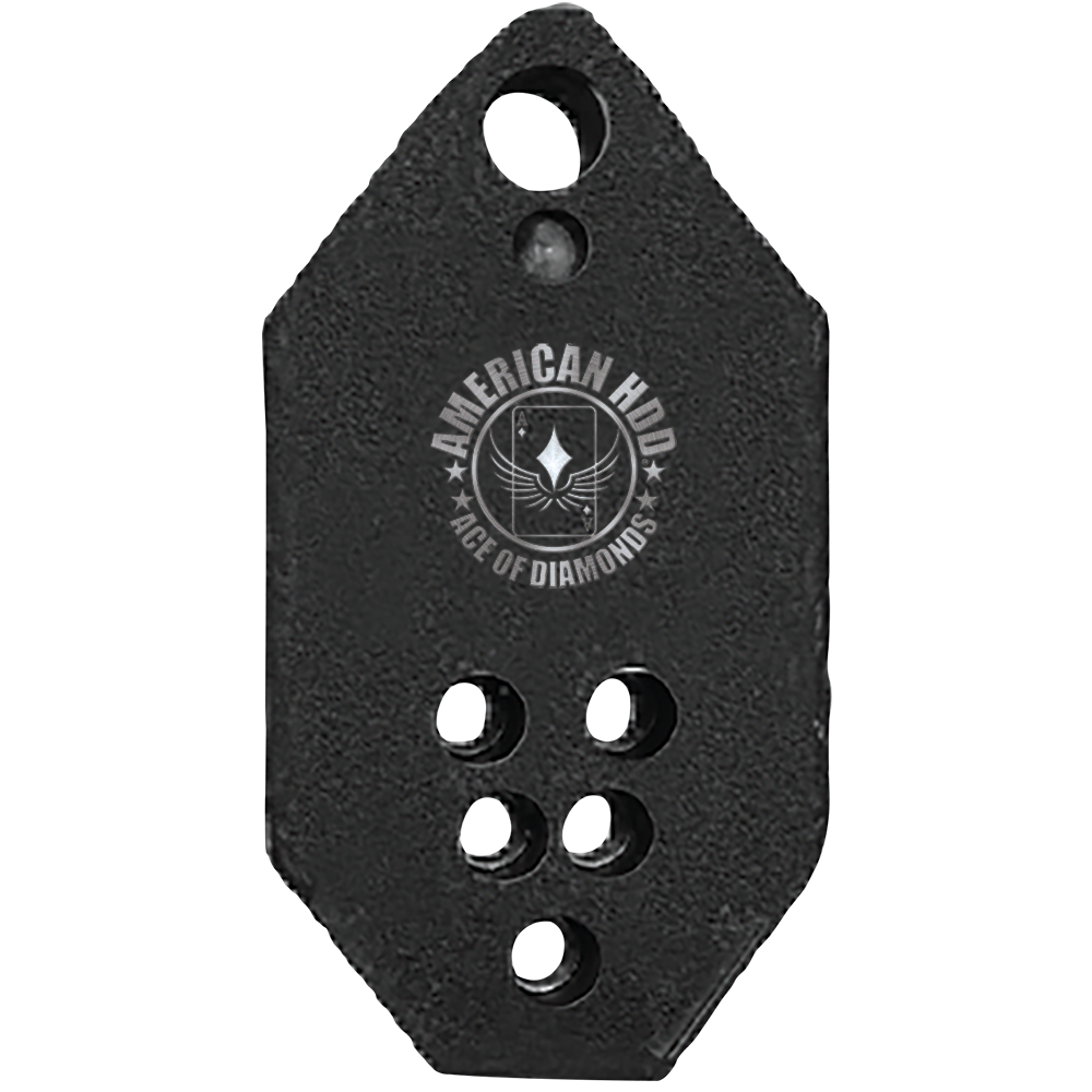 ACE OF DIAMONDS® Paddle Bit Ditch Witch® Compatible 5-Hole  -- 12 MM, 3.5" Width, 3/4" Thick