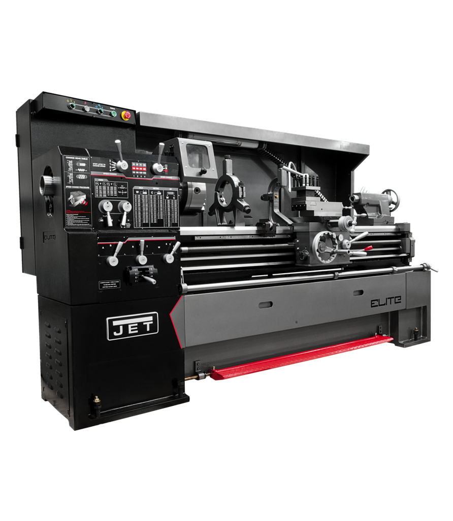 EGH-1740 With ACU-RITE 303 DRO With Taper Attachment and Collet Closer