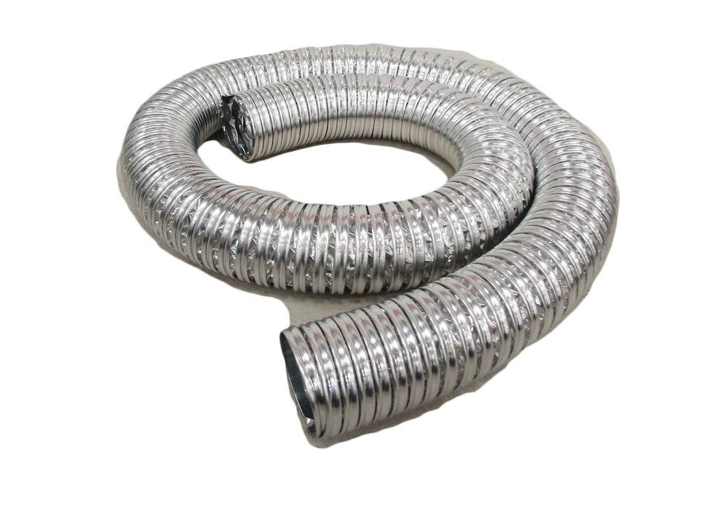 JET — Heat Resistant Dust Collection Hose, 2 in dia x 8 ft length, max 130 degrees