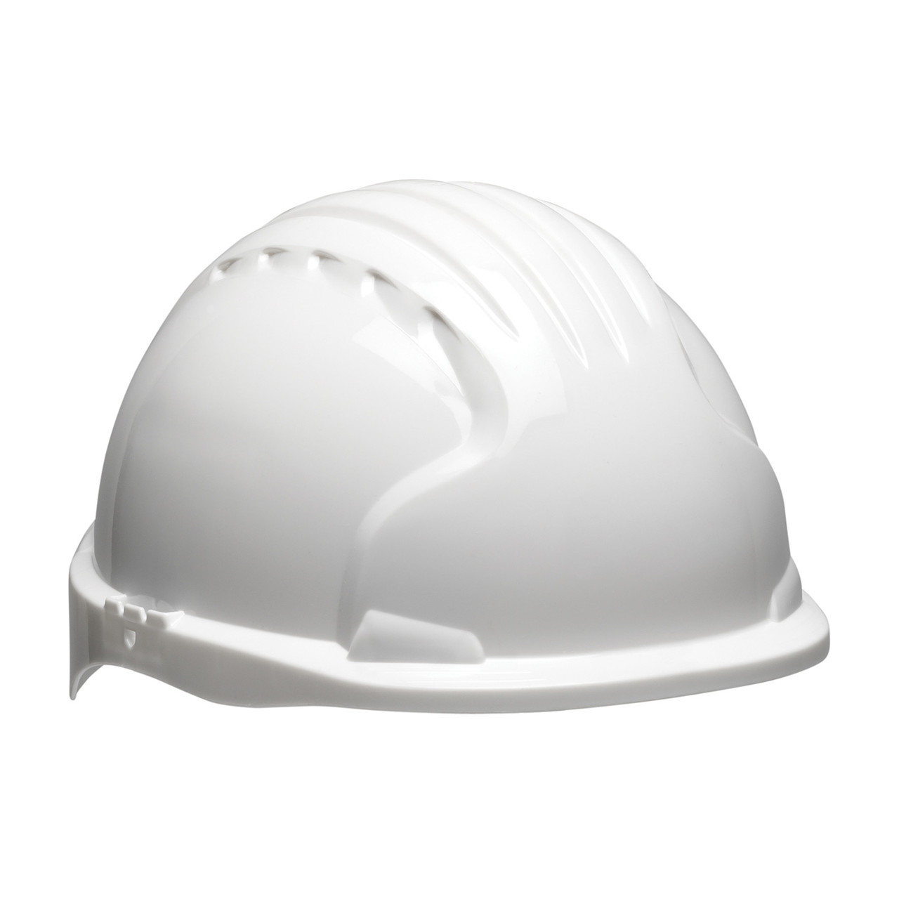 Evolution® Deluxe 6151 280-EV6151S  Hard Hats, Size OS, White