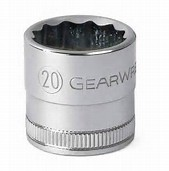 1/2" Drive 6 Point Standard Metric Socket 22mm