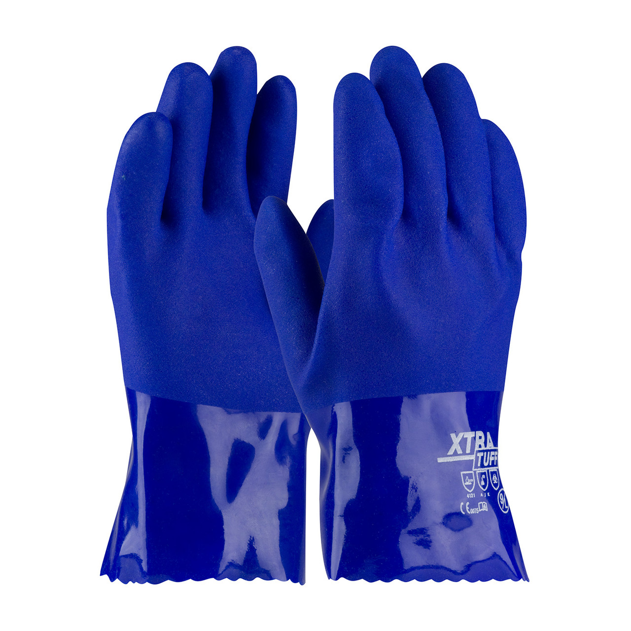 XtraTuff™ 58-8655  Chemical Resistant, Size M, Blue