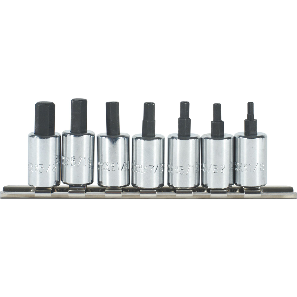PROTO Set Hex Bit 3/8Dr 7Pc Sho