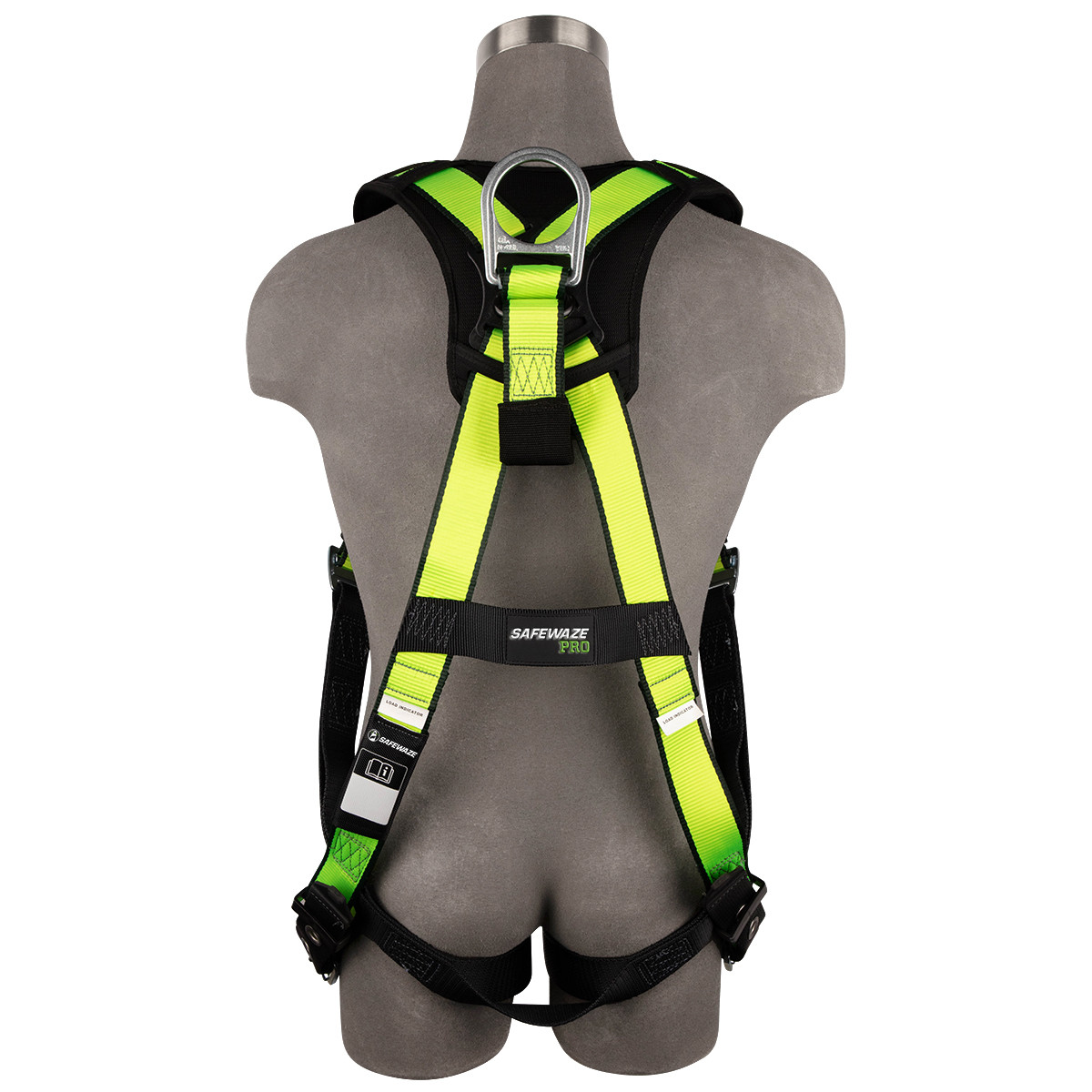 SafeWaze PRO Full Body Harness: 1D, Dorsal Link, MB Chest, TB Legs  (2X)