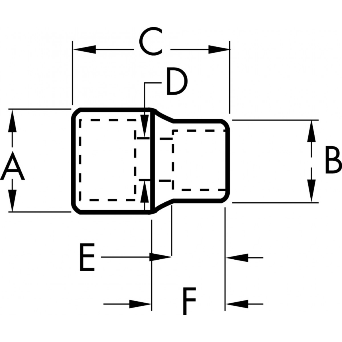 3/8 Drive 12 Point Deep SAE Socket 3/8"
