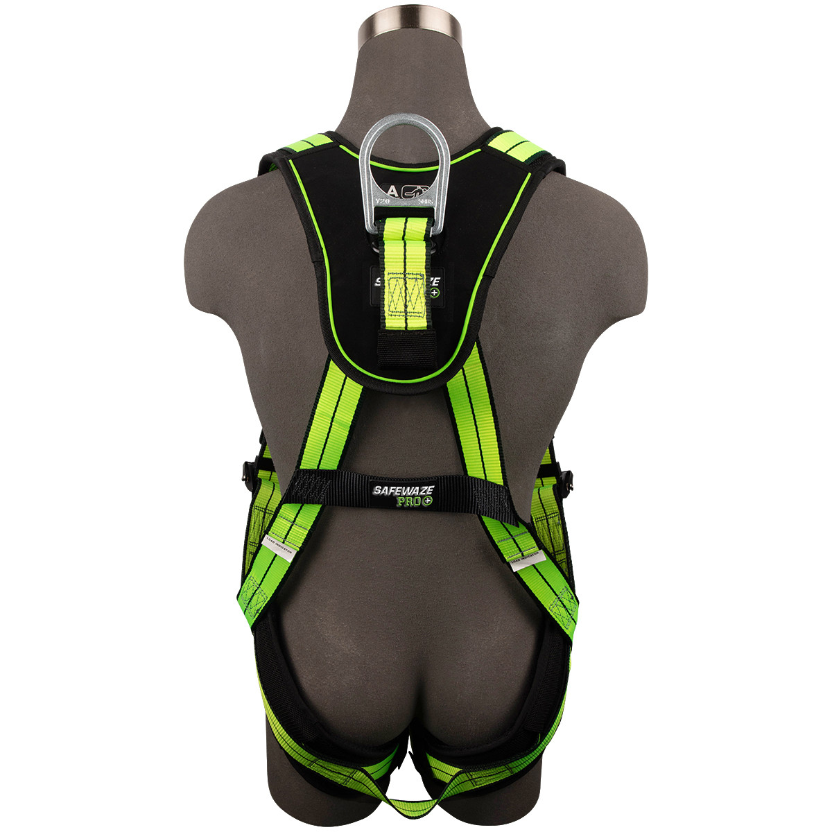 SafeWaze PRO+ Full Body Harness: 1D, QC Chest, FD, QC Legs  (S/M)