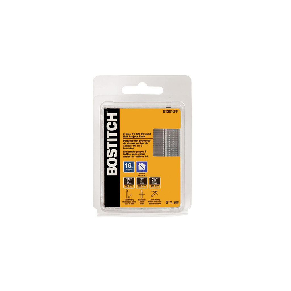 BOSTITCH 16 GA STRAIGHT FINISH NAIL PROJECT