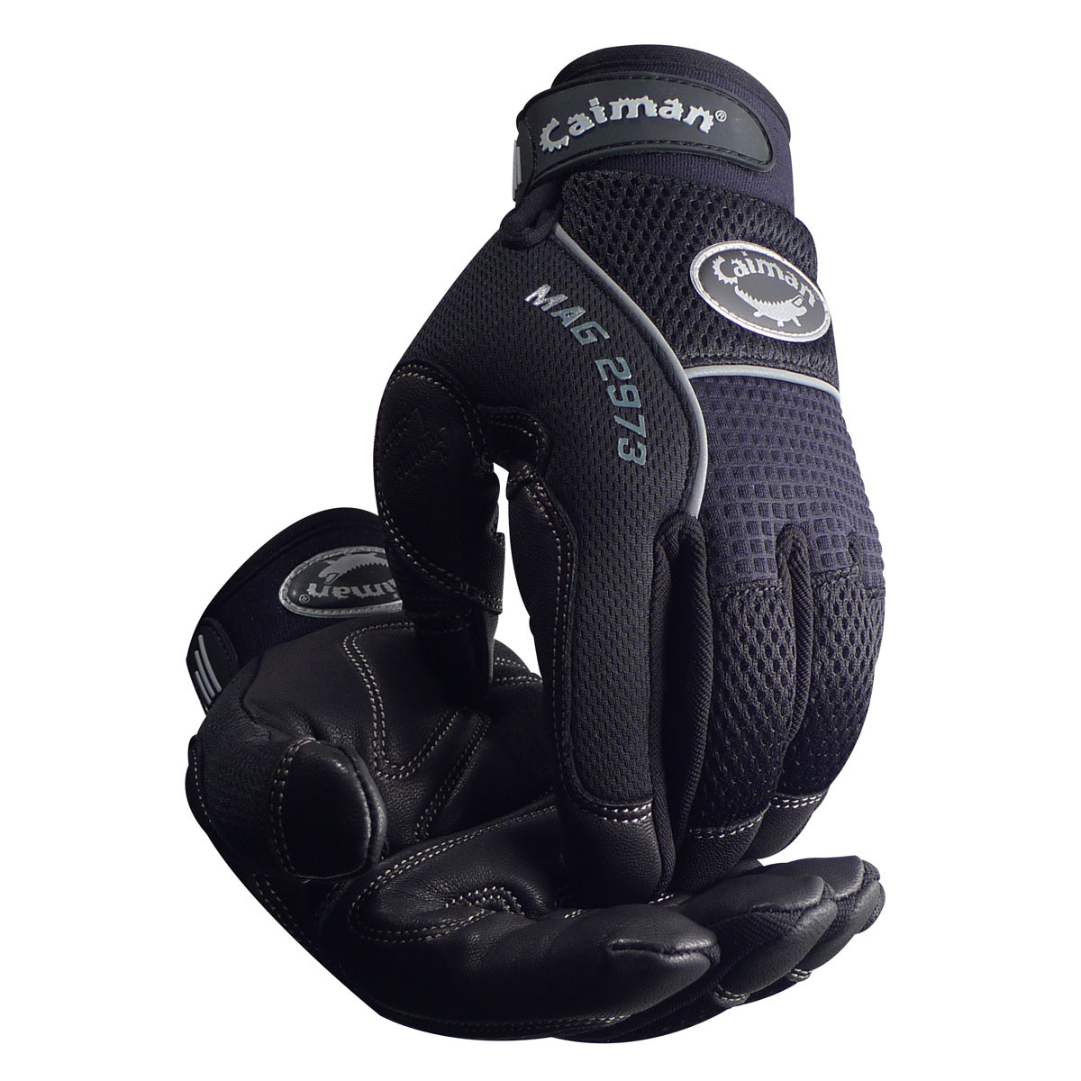 Caiman® MAG™ 2973  Hi Performance Glove, Size S, Black