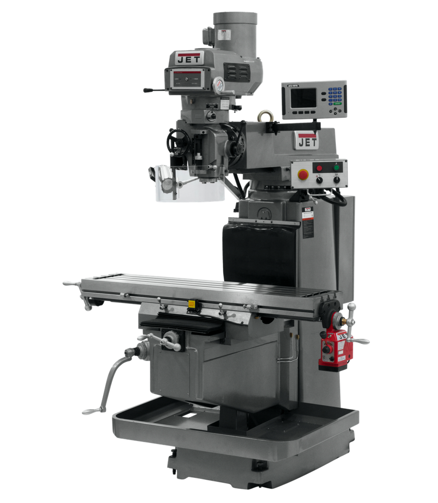 JTM-1254VS with ACU-RITE 203 DRO, X Powerfeed