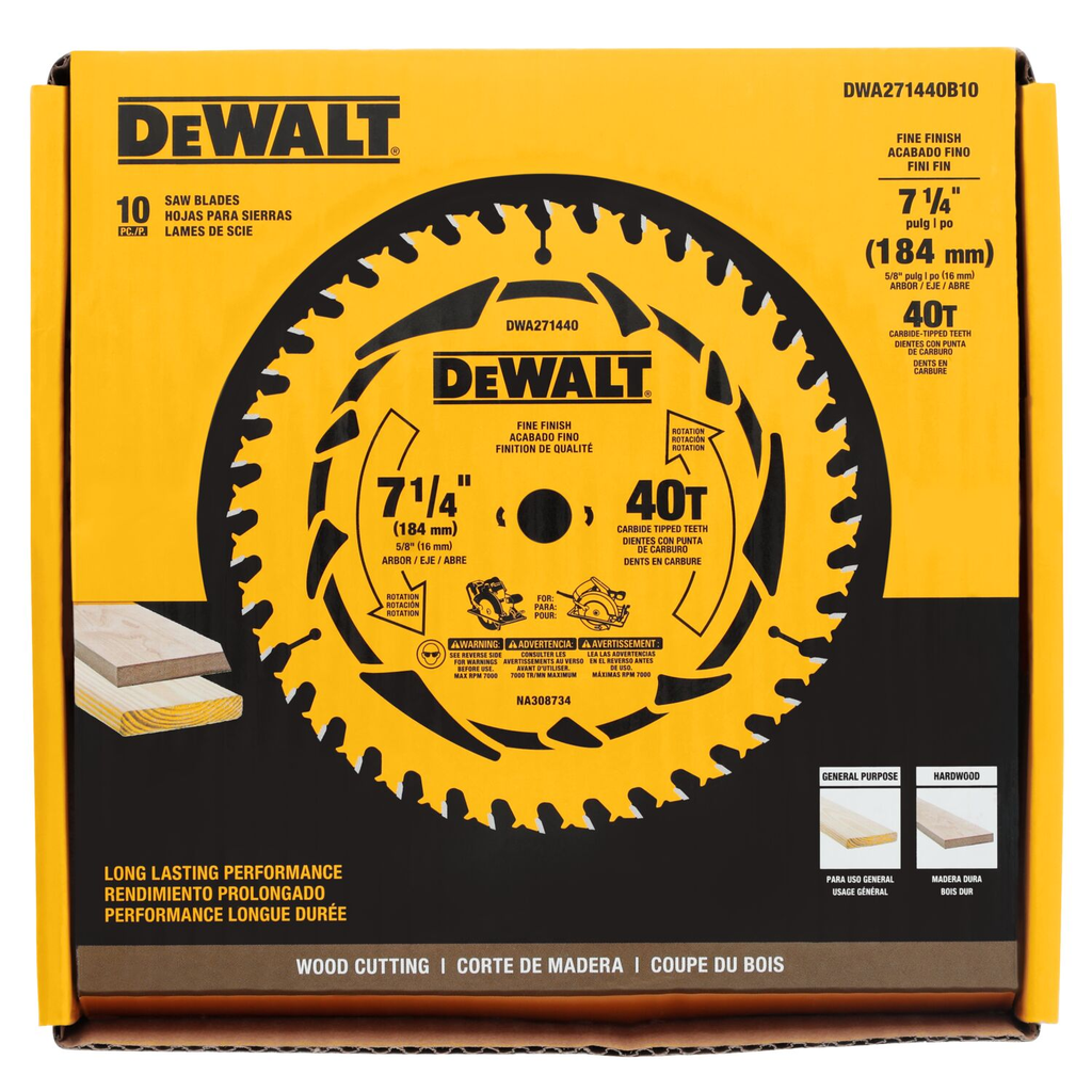 7 1/4IN 40T BULK (10 PACK)