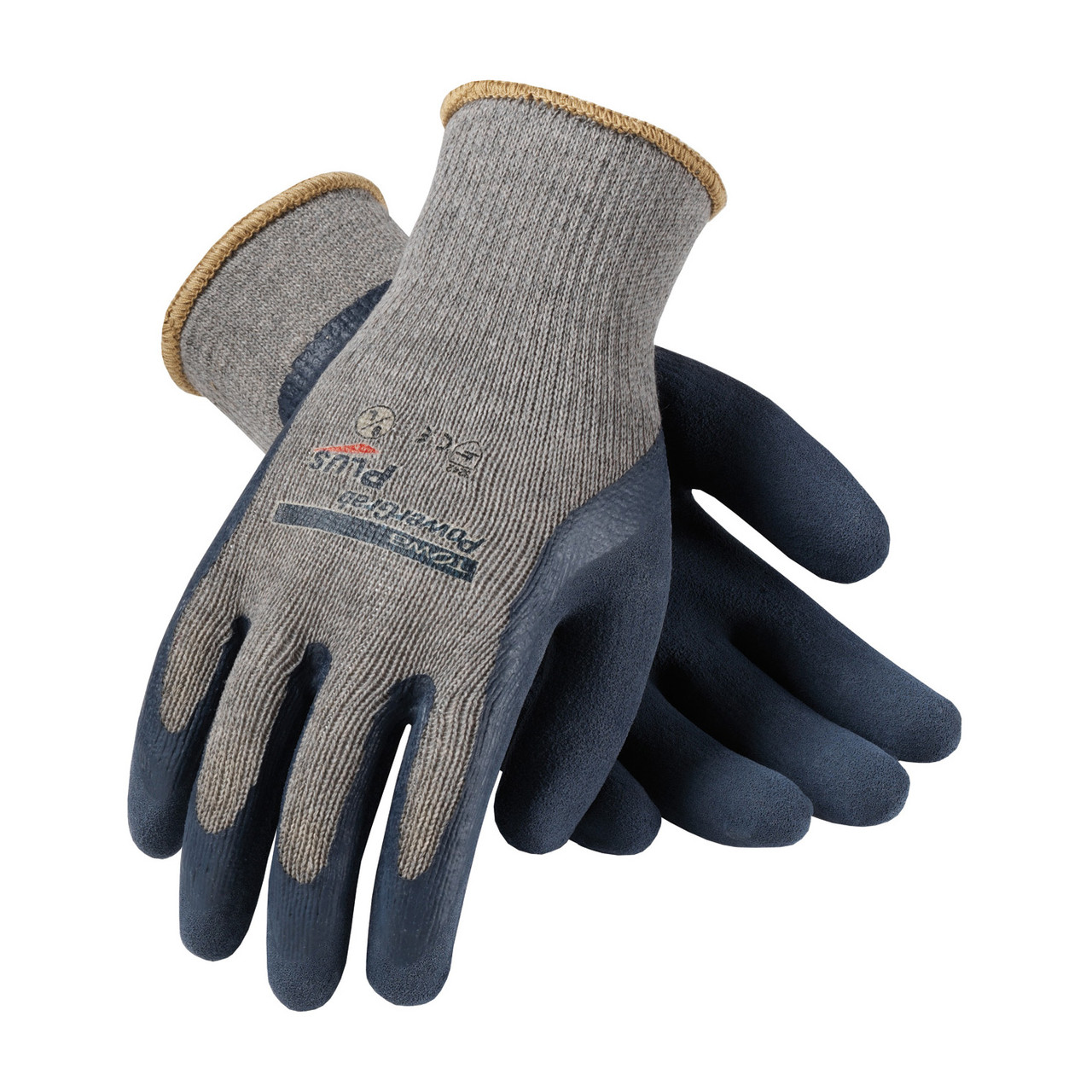 PowerGrab™ Plus 39-C1600  SeamlessGlove Coated, Size L, Gray