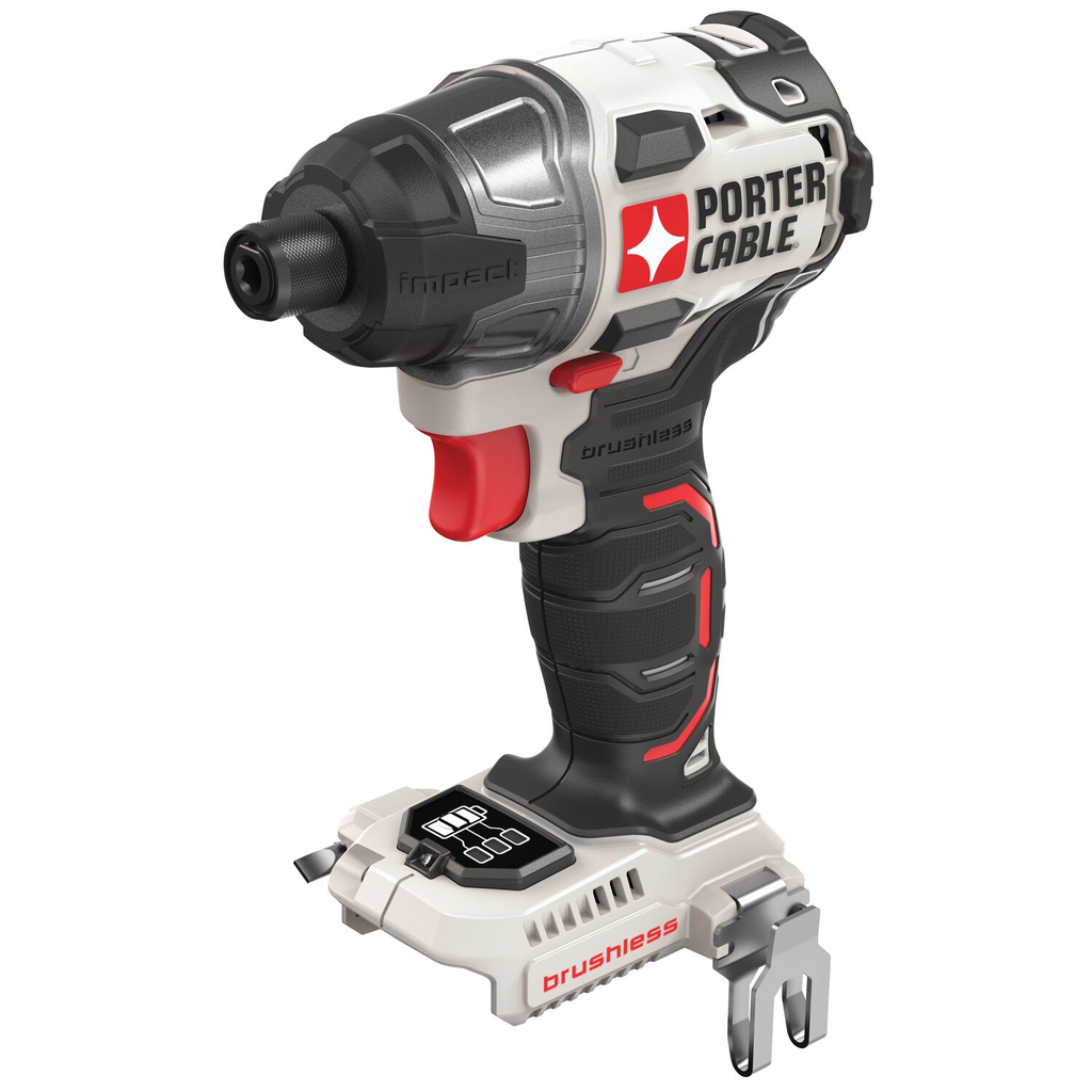 PORTER CABLE 20V MAX 1/4IN BRUSHLESS IMPACT DRIVER