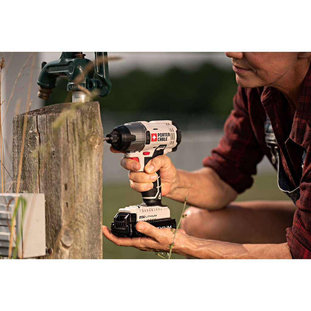 PORTER CABLE 20V MAX 1/4IN BRUSHLESS IMPACT DRIVER