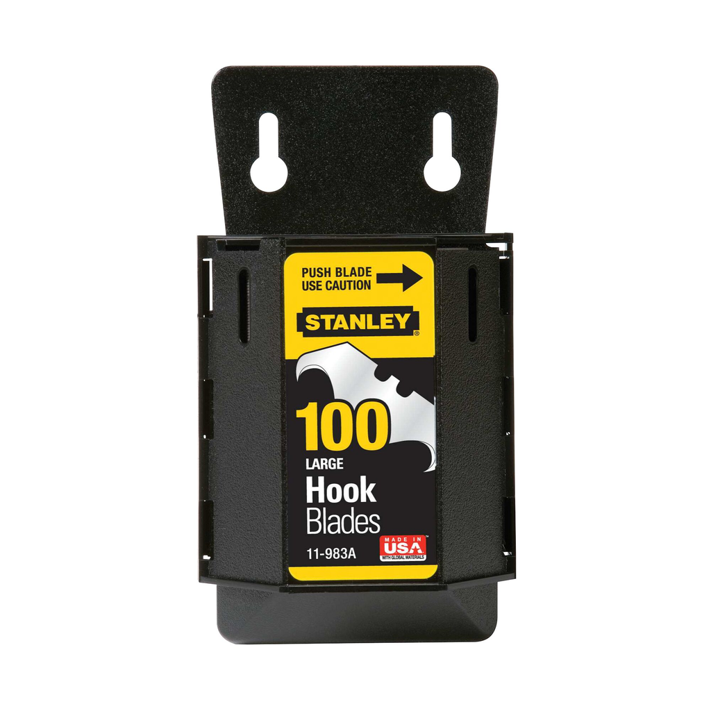 STANLEY 1996 Large Hook Blade With Dispenser 100/PK