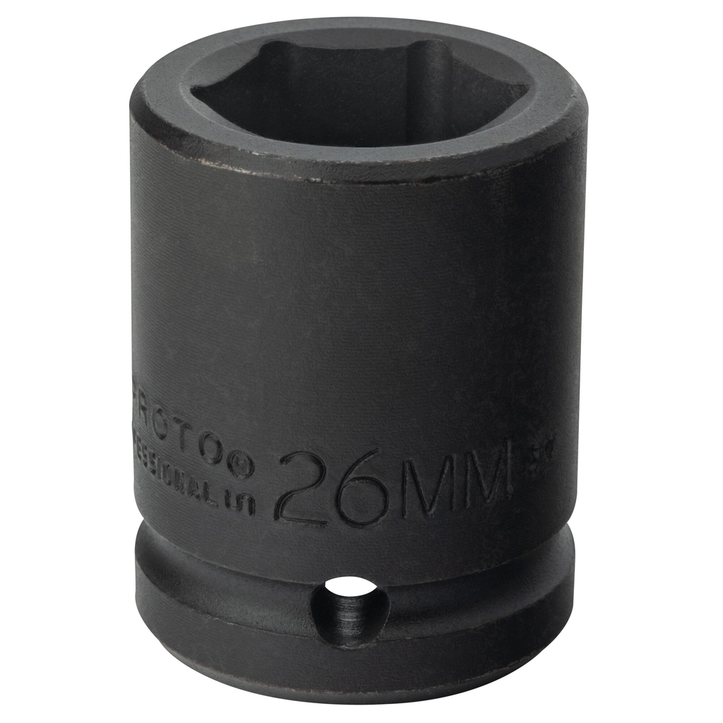 Proto® 3/4" Drive Impact Socket 26 mm - 6 Point 1/ea
