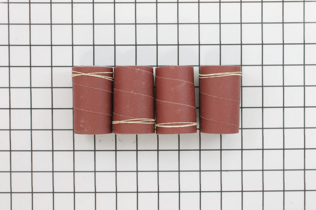 16" Sandpaper 180 Grit, 4-Wraps in Box