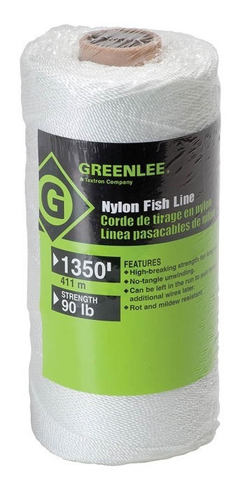 GREENLEE Lightweight Conduit Fishline - Nylon 90