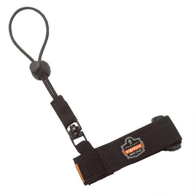 Ergodyne squids Adjustable Wrist Lanyard-2lb Black Small/Medium