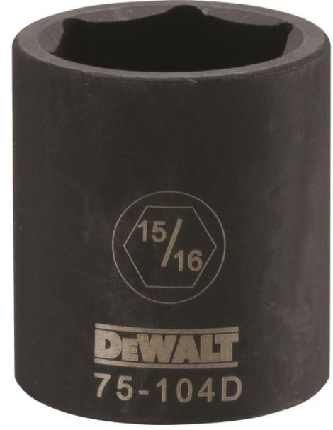 DEWALT Dwmt 6Pt 1/2In Dr Im Skt 15/16In SAE