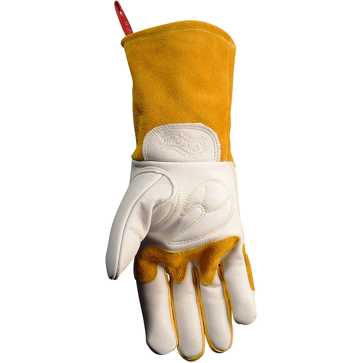 Caiman® 1810  Hand Protect-Welding, Size M, Gold
