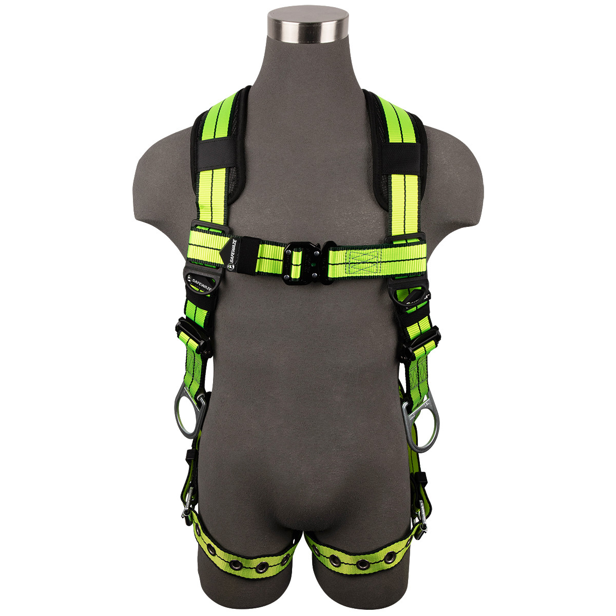 SafeWaze PRO+ Full Body Harness: 3D, QC Chest, TB Legs  (XS)