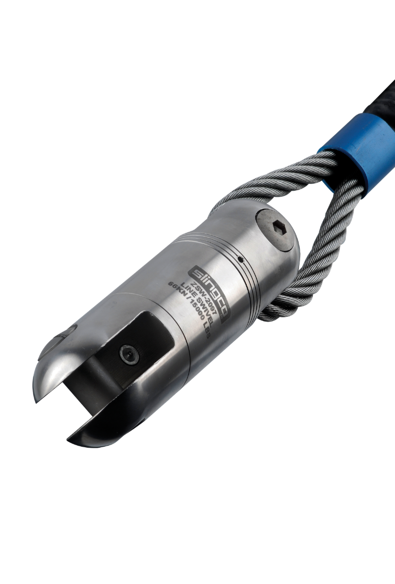 Slingco ZSW2093 - Line Swivels - bright zinc plated steel,  5000 lb in (3000 lb mm)
