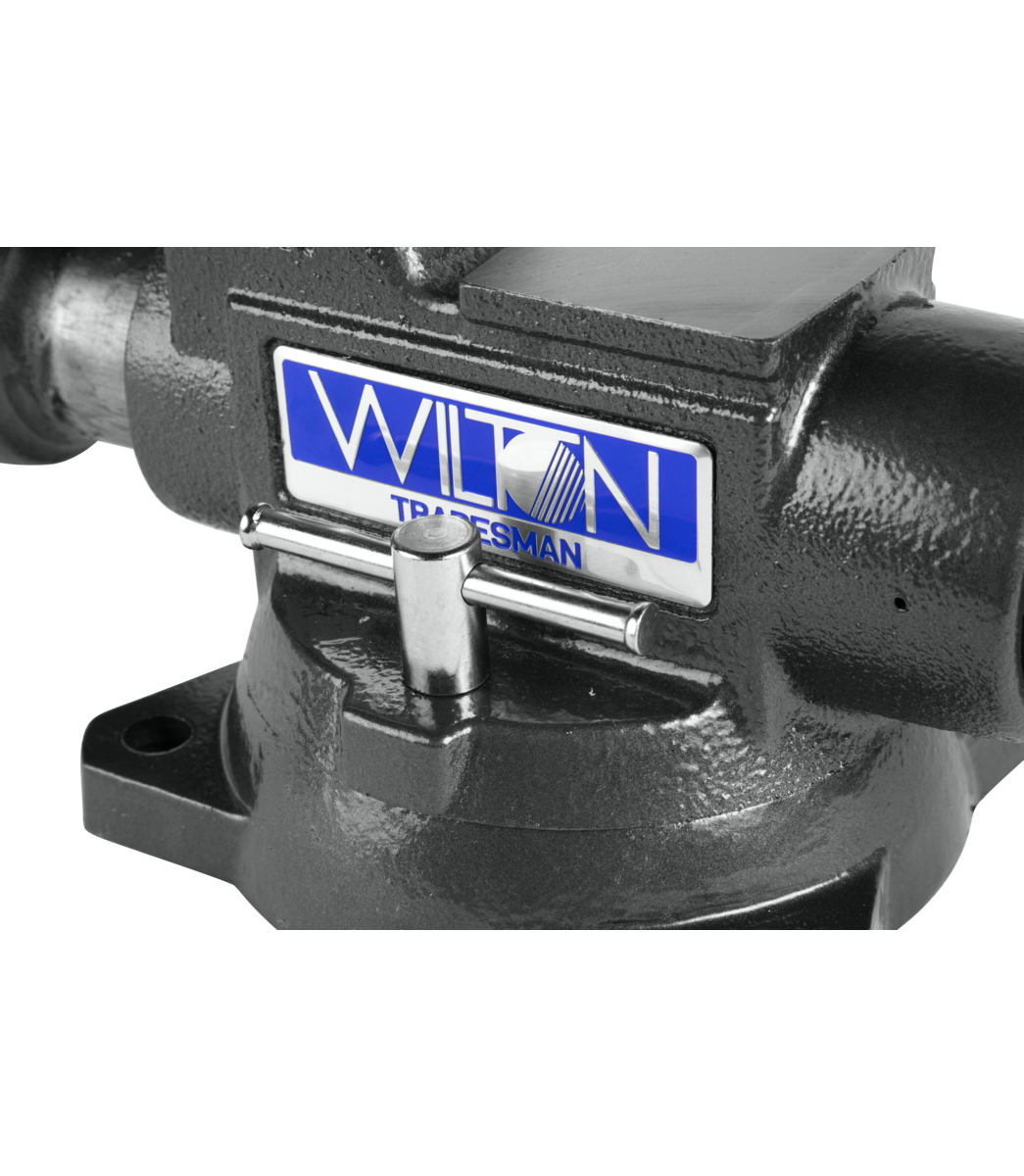 WILTON 1745XC, Tradesman XC 4-1/2" Xtreme Condition Round Channel Vise with Swivel Base