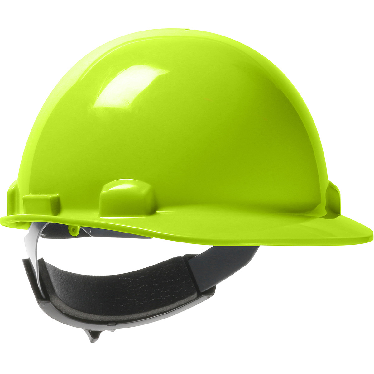 Dom™ 280-HP341SR  Hard Hats, Size OS, Hi-Vis Yellow